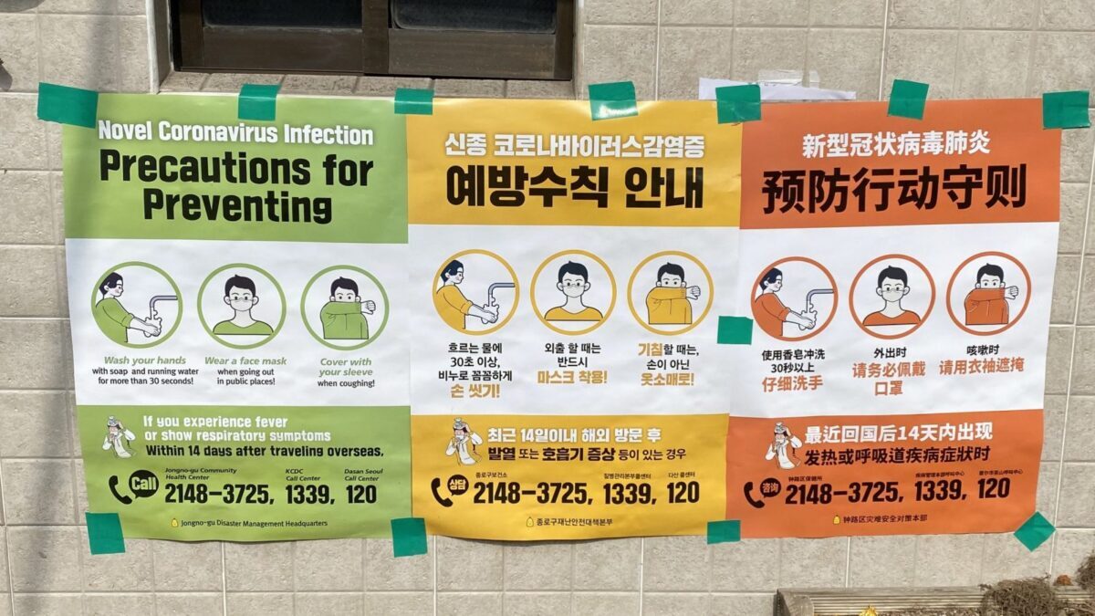 Corona Virus Prevention Posters