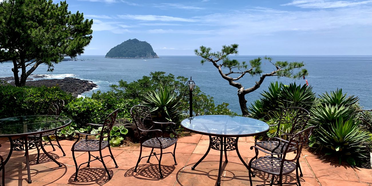 Coffee Shop with Ocean View Jeju